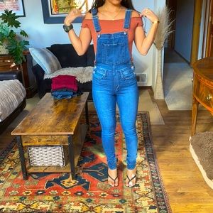 Denim overalls